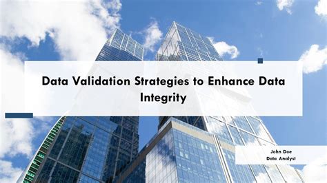 Data Validation Strategies To Enhance Data Integrity PPT Template AT