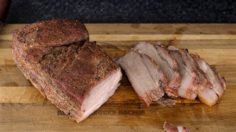 How to smoke pork belly like a brisket