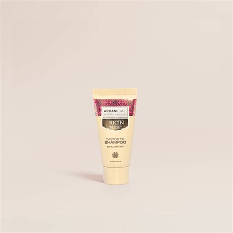 Mini 50ml - Champú con Aceite de Ricino – Arganicare