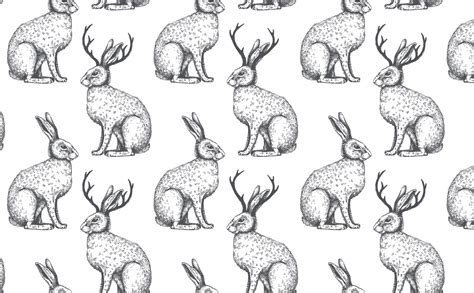 WallsNeedLove The Legend of the Jackalope | Wallpaper - Shop
