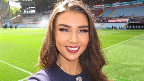 Sky Sports star Kate Tracey swaps horse racing for football as she stuns in knee-length boots at ...