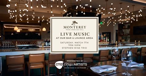 Stephen Wise Trio at Monterey Grill , The Monterey Grill, Mount Laurel ...