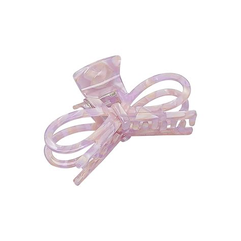 Acetate Hair Claw – Butterfly Shape, Back of Head, Strong Hold – For Women – 1pc - Walmart.com