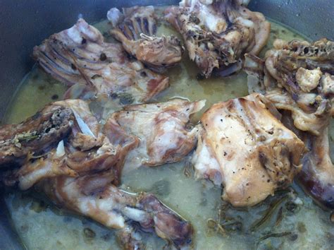 Rabbit stew in lemon sauce | Greek Recipes Collection