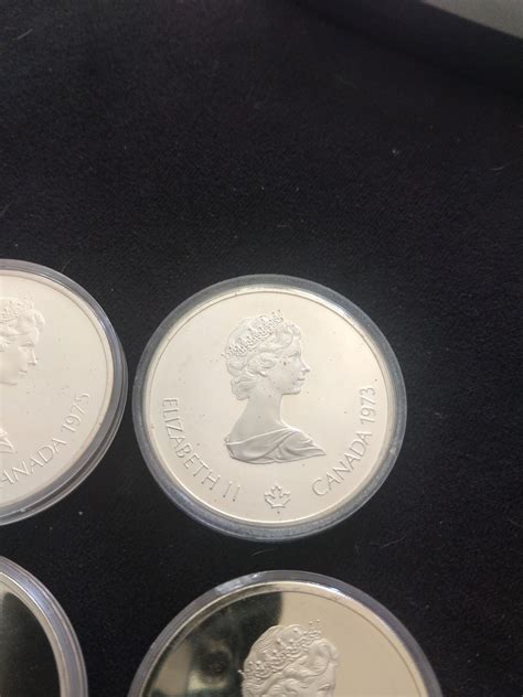 Canada Silver Coin 10 Dollar 1973-1976 Olympics Montreal Sealed