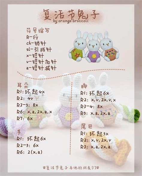 free easter bunny pattern | HandmadeV