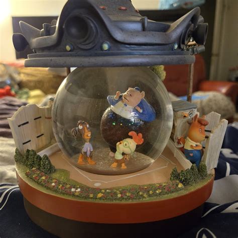 Disney Chicken Little Snowglobe Collectible | Used, Free Shipping