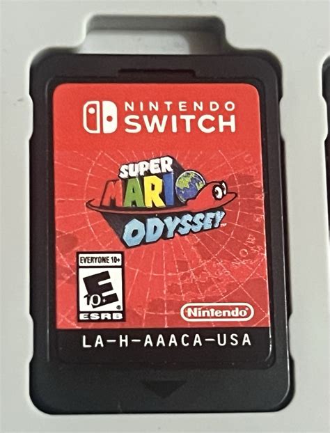 Super Mario Odyssey (Nintendo Switch, 2017) Cartridge Only Tested/Works ...