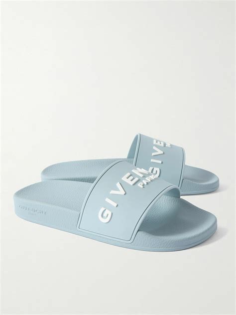 Givenchy Slides Blue – Kicks Machine