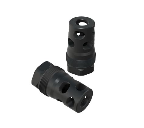 Comstock Compact Muzzle Brake (5/8-24) Plan-B Suppressor Mount