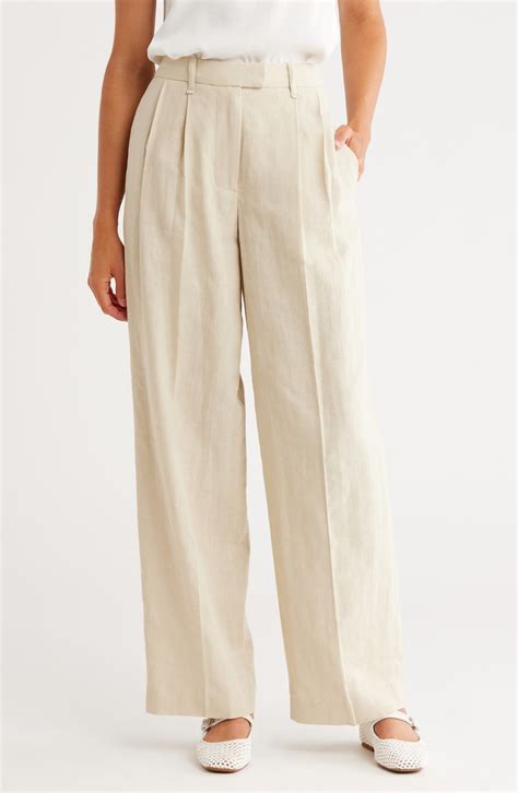 rag & bone Portia Linen Pants | Nordstromrack
