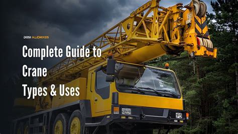 Crane Guide India: Types, Hydra Prices, Uses & Buying Tips