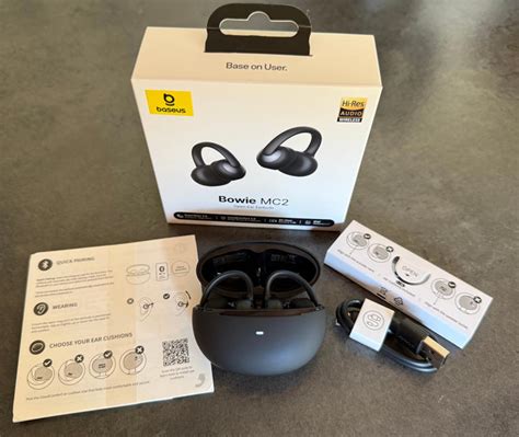 Gadgetcheck: Baseus Bowie MC2 – Open Ear Earbuds im Clip-Format