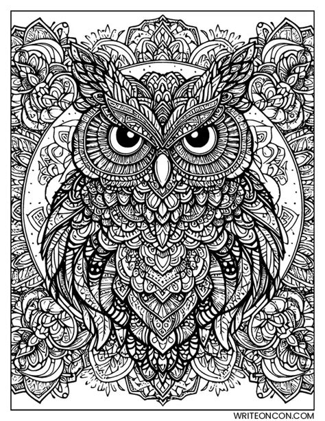 7 Free Printable Intricate Coloring Pages, Sheets and Pictures for ...