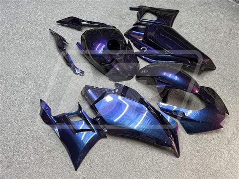 Yamaha R3 2025 Gloss Blue Chameleon ABS Fairings | Monster Fairings