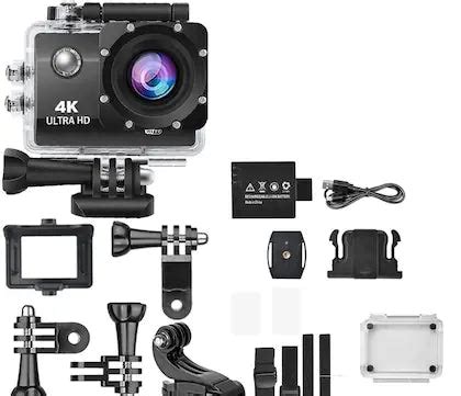 4K Sports Action Camera with Optical 16MP High Resolution with Wi-Fi ...