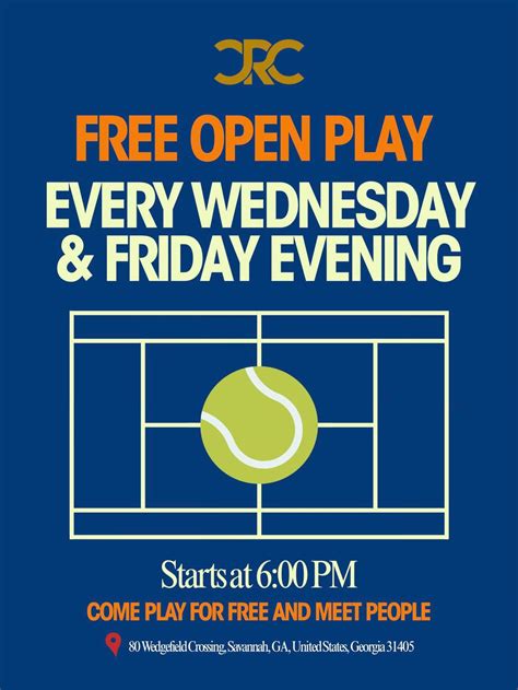 Free Open Play, 80 Wedgefield Crossing, Savannah, GA, United States ...