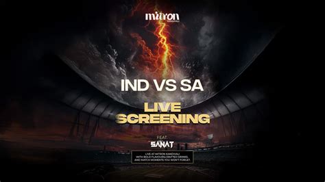 Book tickets to Screening of India V/S South Africa