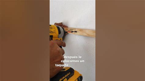 Instalación de repisa flotante #repisas #instalación #home #carpinteria ...