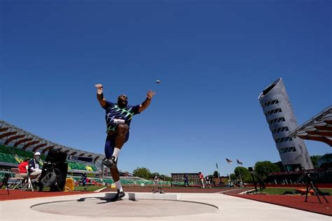 Darrell Hill has gone from Delco shot put star to Olympic analyst