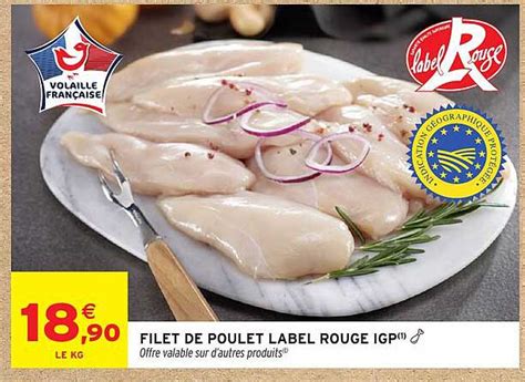 Promo Filet De Poulet chez Carrefour - 123Catalogue.fr