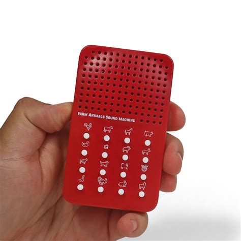 Farm Noisemaker Toy with 16 Farm Animal Sounds, Cow & Chicken