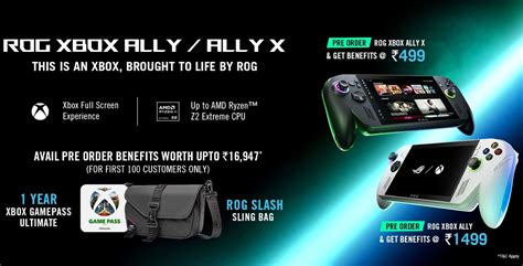 ASUS Launches ROG Xbox Ally Handhelds in India; Prices Start at INR 69,990