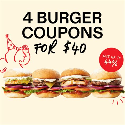 Grill’d Burger Pass: 4 Burgers for $40 via Relish Membership | Frugal Feeds