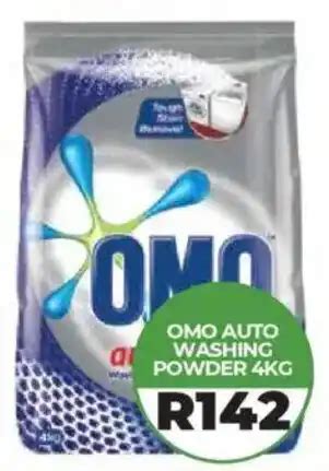 Omo auto washing powder 4 kg offer at 1UP