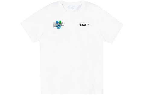 OFF-WHITE x Brigade Staff T-shirt White Men's - SS26 - US