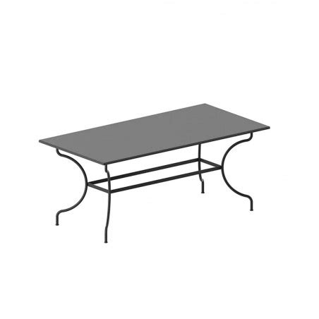 Unopiù IGEA extendable iron table 180(240)x90 cm