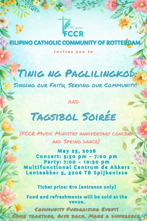 Tinig ng Paglilingkod and Tagsibol Soirée, M.F.C. De Akkers (Lenteakker ...