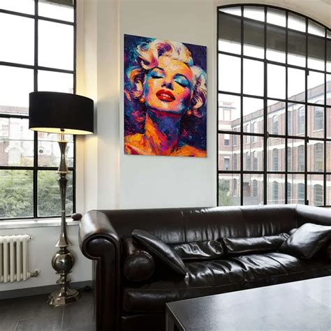 Marilyn Monroe Pop Art Painting - Glamorous and Colorful Decor ...