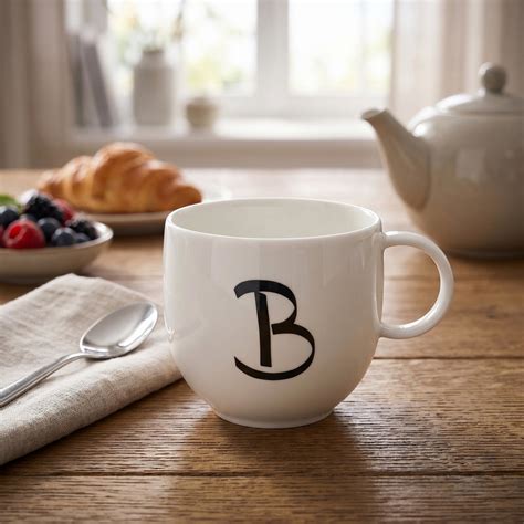 Porcelánový hrnček 330 ml - D - Letters - Villeroy & Boch | Finesio.sk