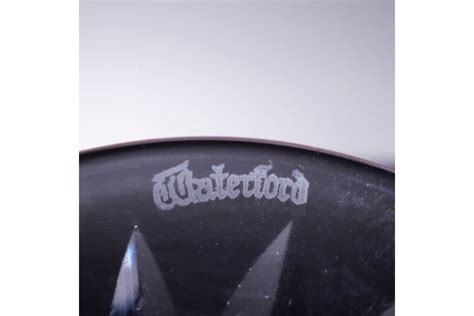 A lot of two Waterford crystal glasses in the Ashbourne pattern ...