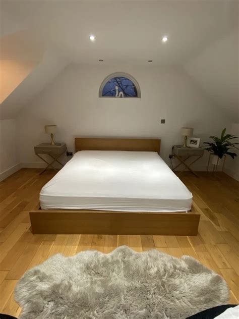 IKEA MALM SUPER King Size Bed Frame £104.70 - PicClick UK