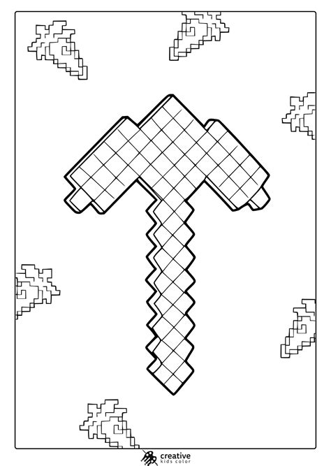 Free Printable Minecraft Coloring Pages