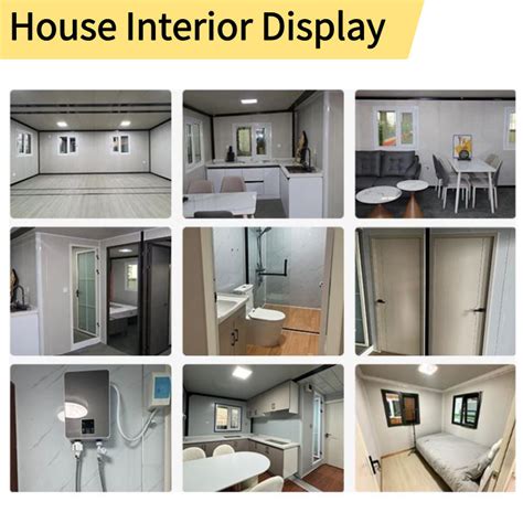 Fold 20ft 40ft Prefab Portable Container Home Double Wing Modular ...