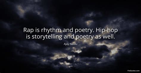 Rap and Hip-hop: Rhythm, Storytelling, and Poetry