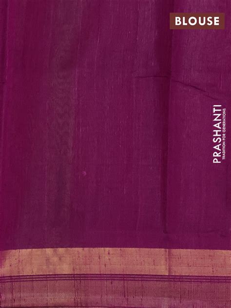 Pure dupion silk saree mild purple and purple with thread & zari woven ...