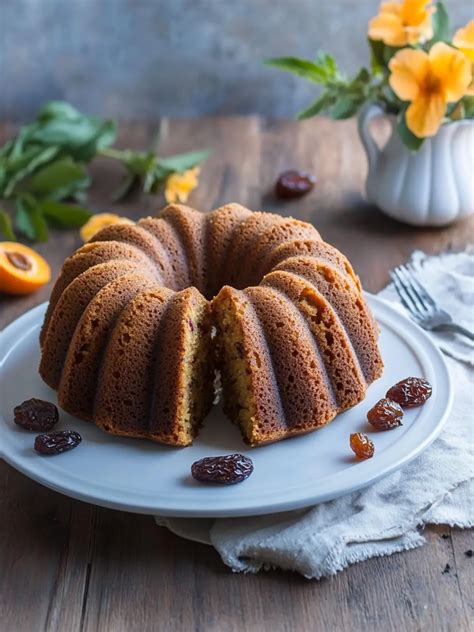 Delicious Apricot and Date Sugar-Free Bundt Cake Recipe - Recipes by Keira
