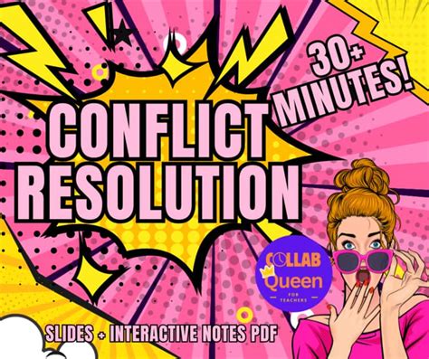 Conflict Resolution Slides + Interactive Notes by Collab Queen | TPT