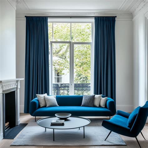 Peacock Dark Linen Pencil Pleat Curtains - Ready-Made & Made-to-Measure ...