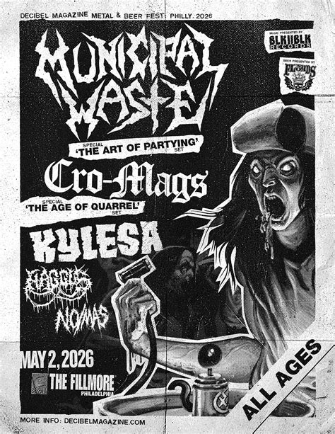 TWO MONTHS AWAY! Get Tickets for METAL & BEER FEST: PHILLY 2026 Before ...