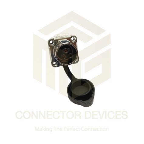 Lp20 20a 3pin Female Socket Ip67 Waterproof Power Connector Flange ...