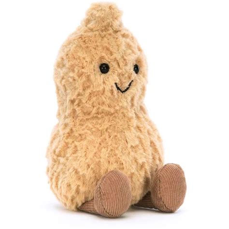 JELLYCAT AMUSEABLE PEANUT Plush Decoration | Collectable Soft Toy £29. ...