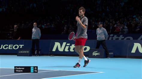 Roger Federer defeats Dominic Thiem at ATP Finals in London | Tennis ...
