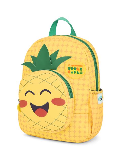 Budds Fruiticon School Backpack Yellow