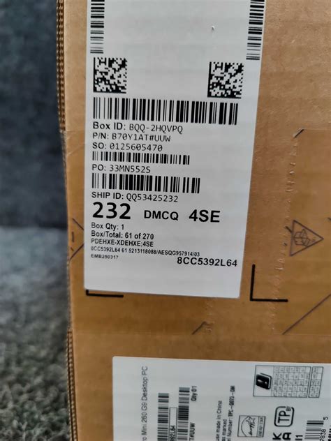 Hp Pro Mini 260 G9 Desktop PC - PS Auction - We value the future ...