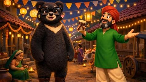 Kalu Madari Aaya | कालू मदारी आया | Hindi Rhymes & Kids Songs #jibihibi ...